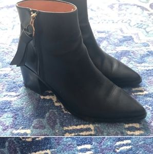 & Other Stories Ankle Leather Boots 10
